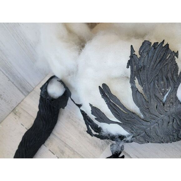 Vintage AS IS rubber attack black cat large Halloween pop decor - Picture 8 of 16